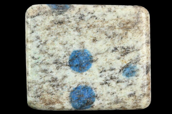 Polished K Granite (Granite With Azurite) - Pakistan #120421
